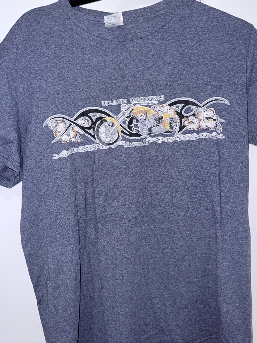 True vintage island choppers tee